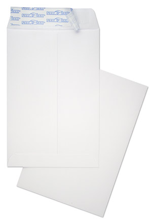 6 1/2 x 9 1/2 Catalog 28lb White Wove Peel and Seel