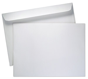 9 1/2 x 12 5/8 Booklet 28lb White Wove