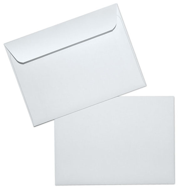 Insert Cards - 2 x 4, White S-15619W - Uline